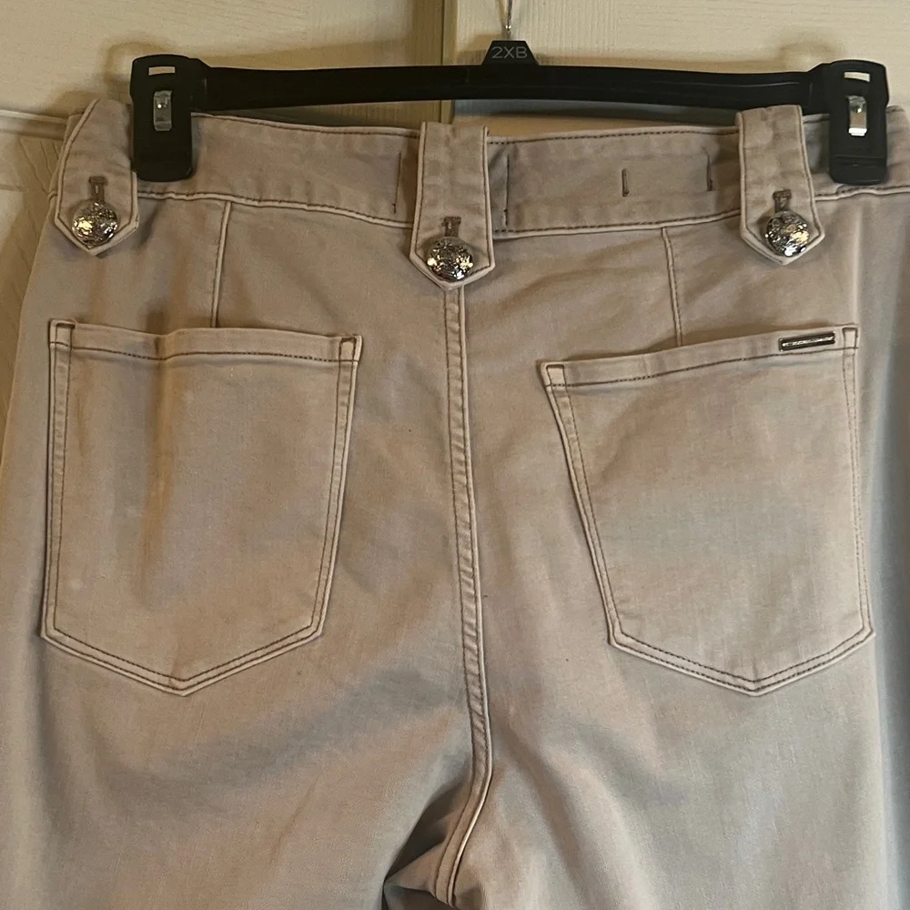 NWT White House Black Market SANDSTONE lHigh-Rise Wide-Leg Pants - Picture 6 of 11